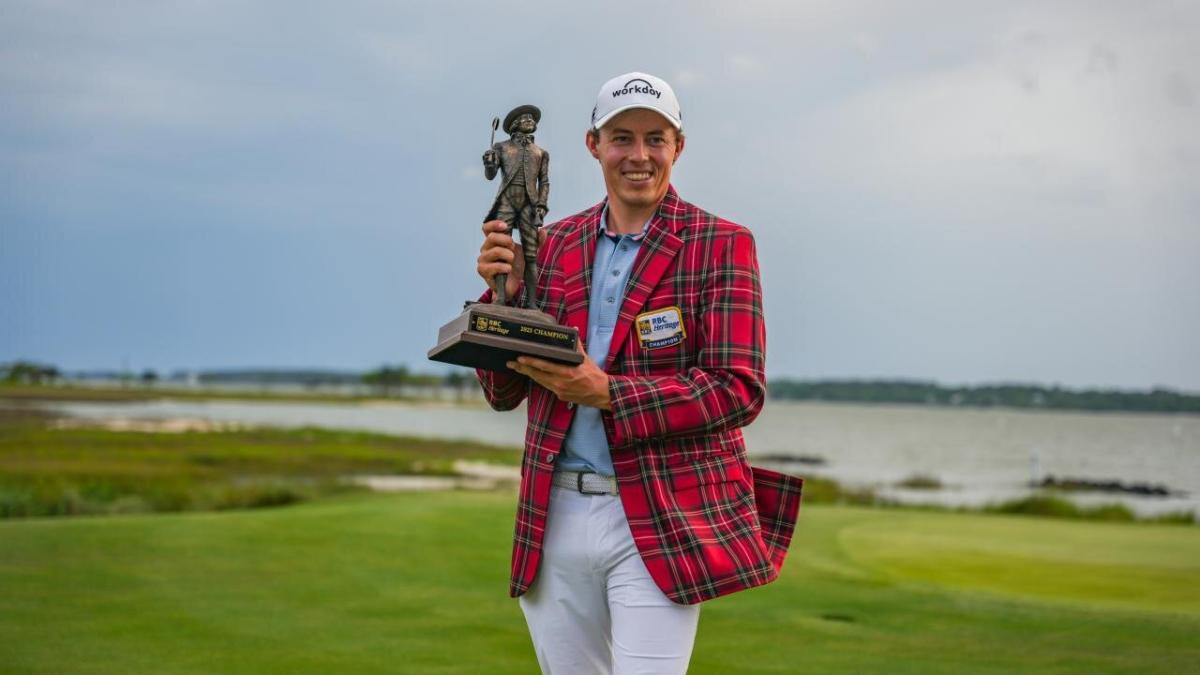 Golfer Matthew Fitzpatrick